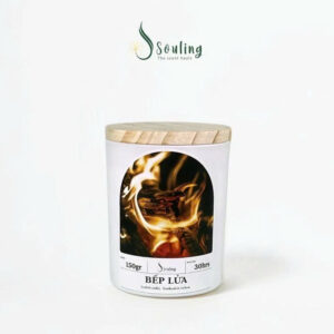 Souling Fireplace Candle – Sandal Wood