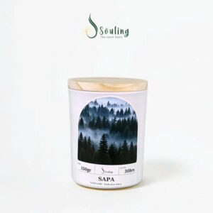 Sapa Souling Scented Candle – Cedar Wood